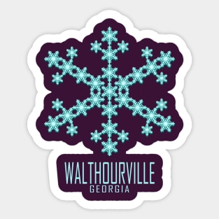 Walthourville Georgia Sticker